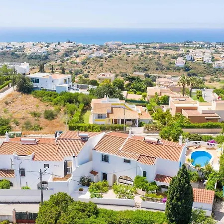Sea Views, Private Pool, Ac, Wifi, Casa Feliz אלבופיירה